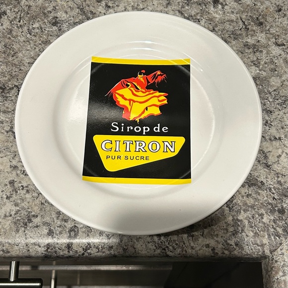 Set of 3 Café style dessert plates - Picture 2 of 3